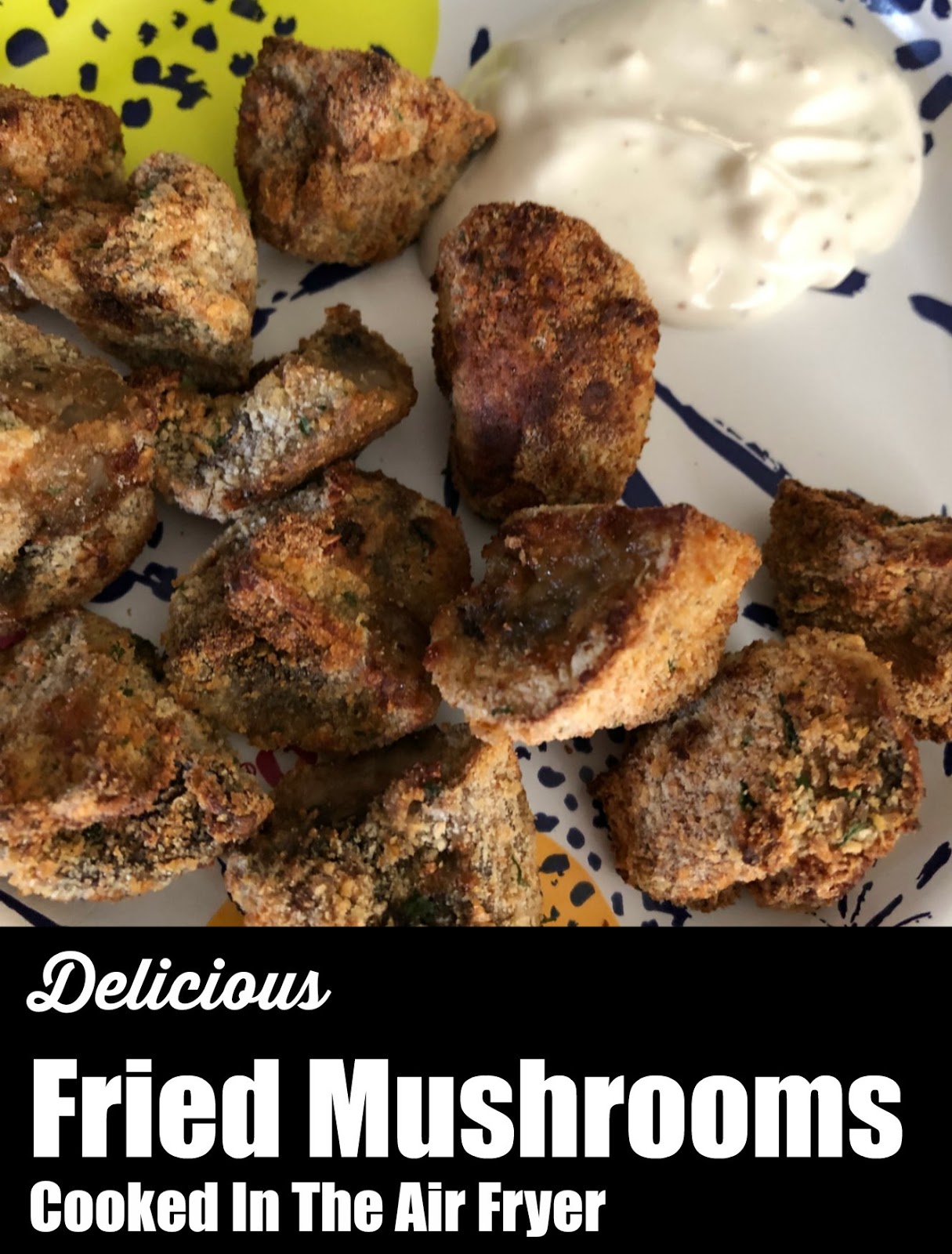 Simple Fried Mushrooms In The Air Fryer Mom Files