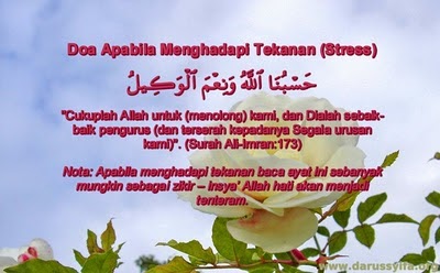 Aina's Closet: Cukuplah Allah Sebagai Penolong Dan Sebaik-baik Pelindung