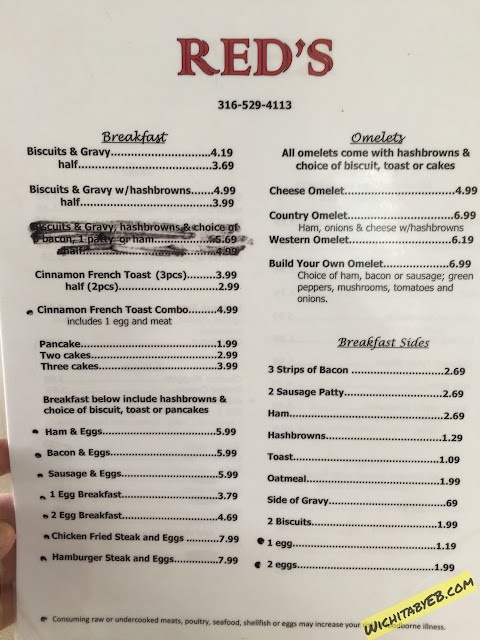 Red's Restaurant Review: Home of the Smoked Meatloaf | Wichita By E.B.