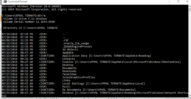 Command Prompt atau DOS prompt ialah sebuah command line  Perintah Command Prompt Lengkap Beserta Contoh Penulisannya