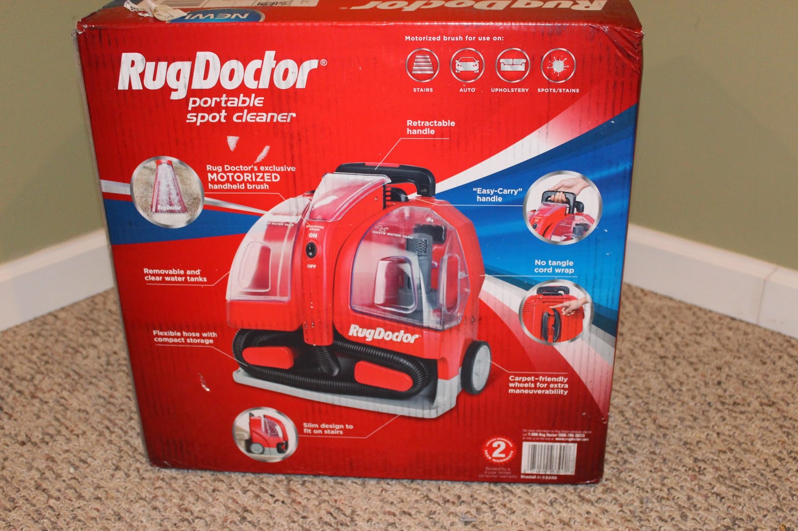 Rug Doctor Portable Spot Cleaner Review