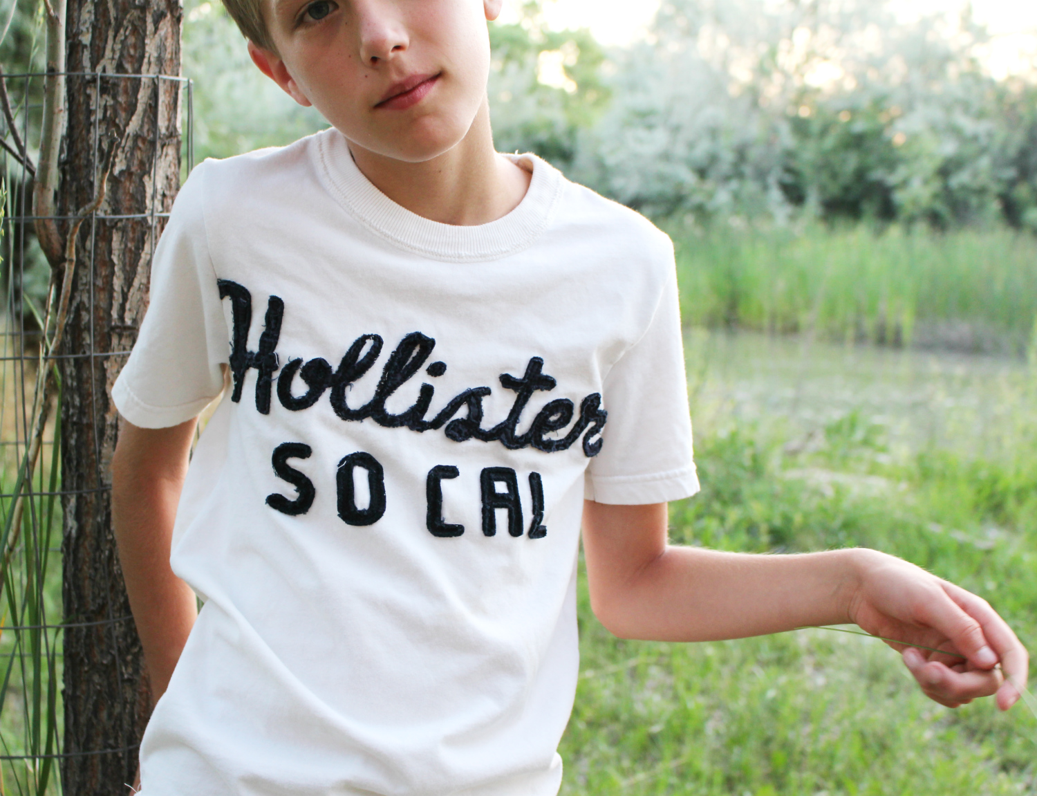 hollister kids shirts