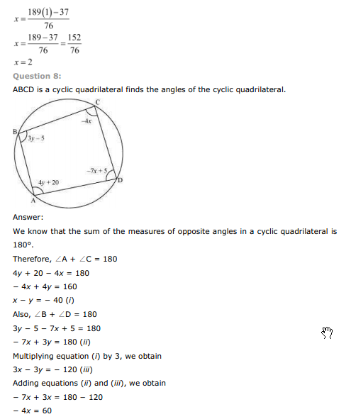 NCERT Text Book Solutions: Ncert solutions for class 10th maths