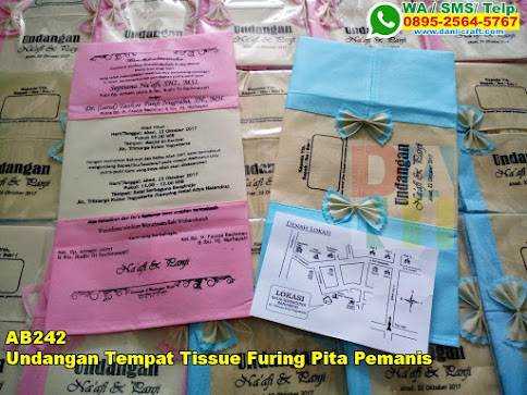 Grosir Undangan Tempat Tissue Furing Pita Pemanis Grosir Undangan Tempat Tissue Furing Pita Pemanis