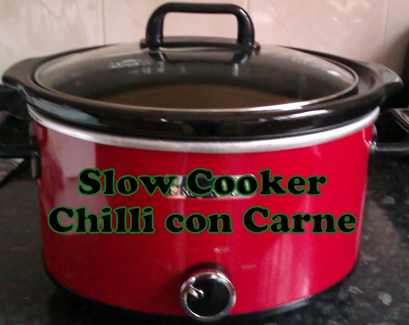 Slow Cooker Recipe Chilli Con Carne (with CrockPot® review)