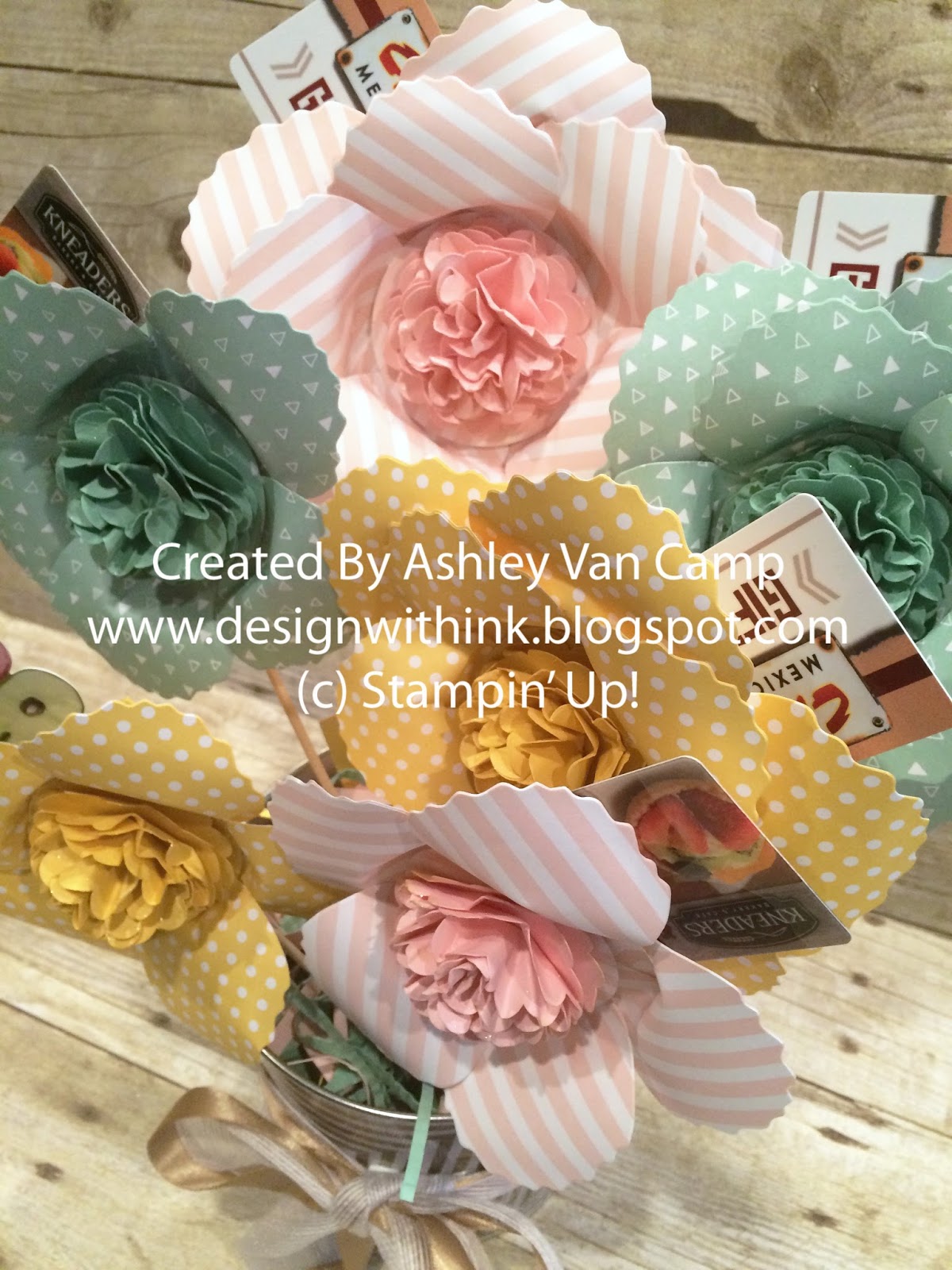 Design With Ink Flower Bouquet With a Surprise...