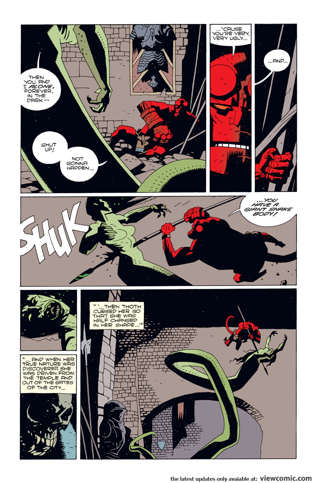 Hellboy V02 Wake The Devil 2003 Read Hellboy V02 Wake The Devil 2003 comic online in high