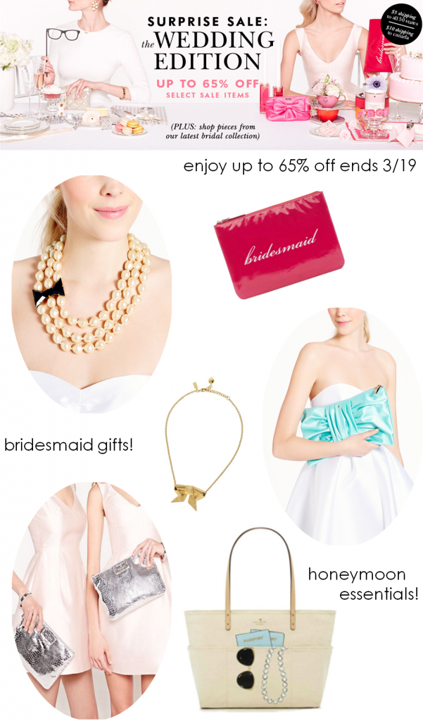 Kate Spade New York Surprise Sale Wedding Edition The Perfect Palette