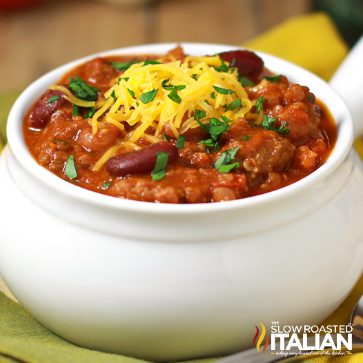 Easy Slow Cooker Chili