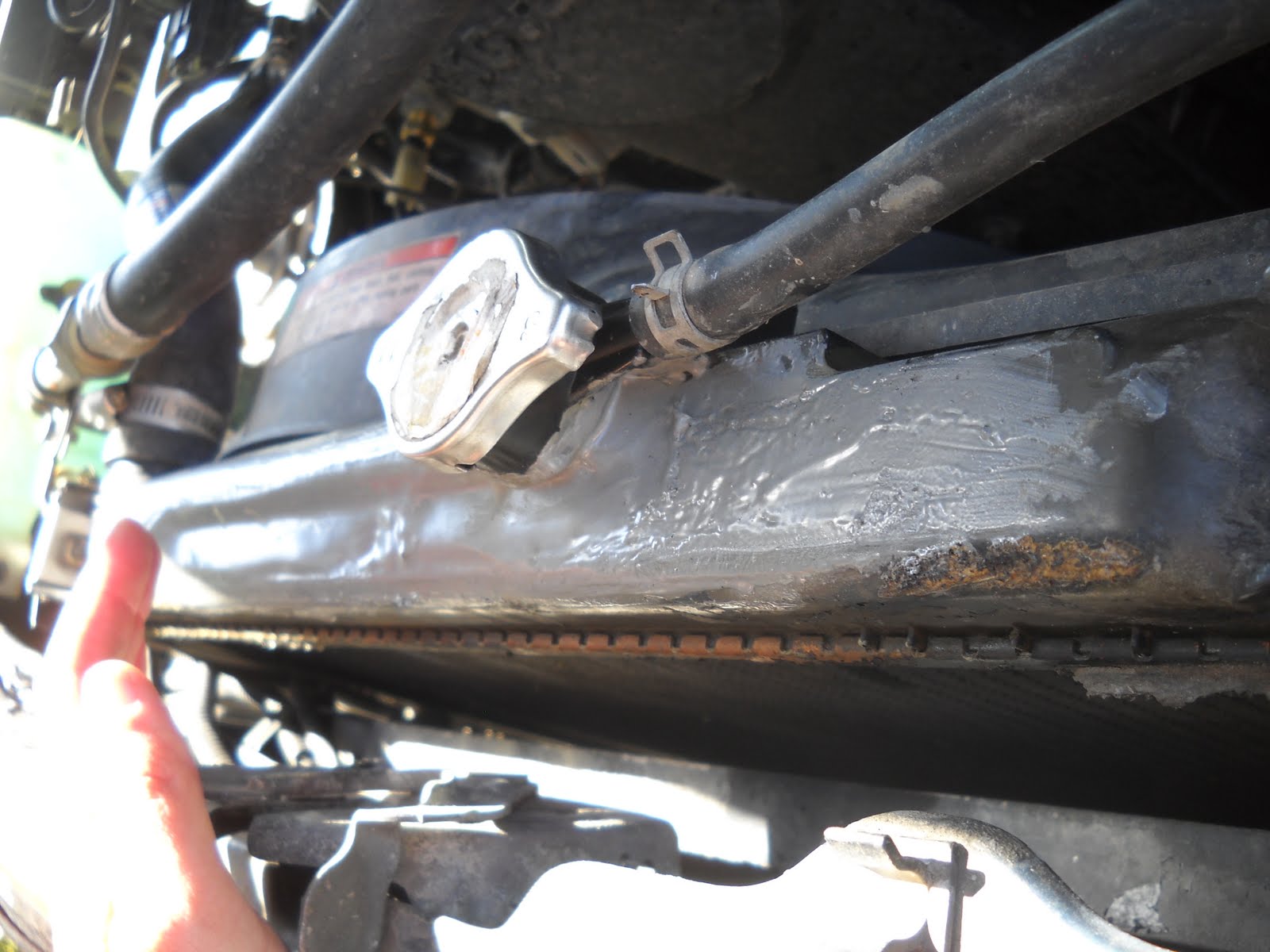 Radiator Repair Radiator Repair Jb Weld