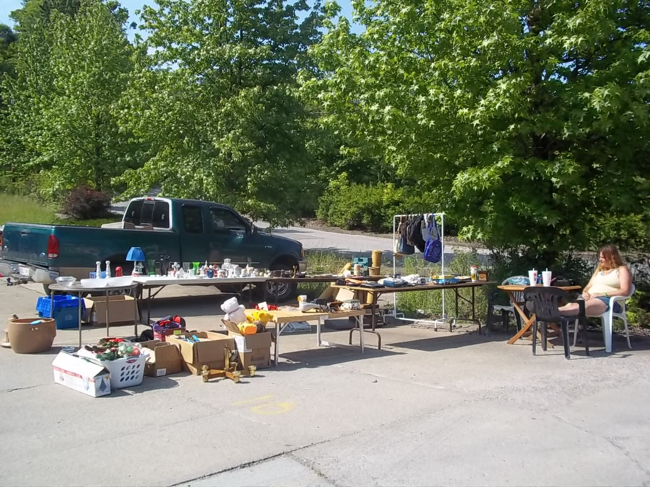 US 50 Yard Sale in Wood Co WV