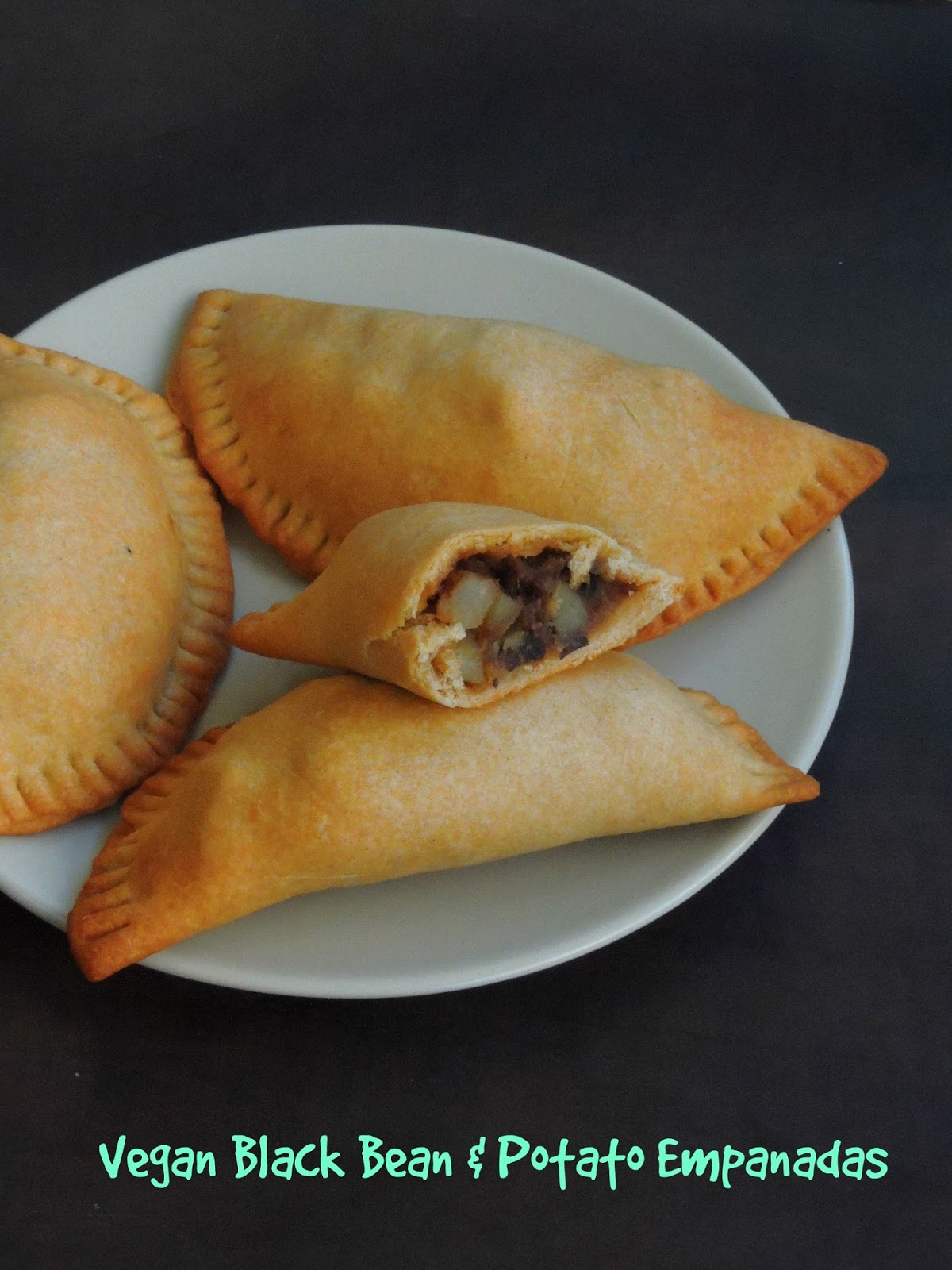 Priya's Versatile Recipes Vegan Black Bean & Potato Empanadas