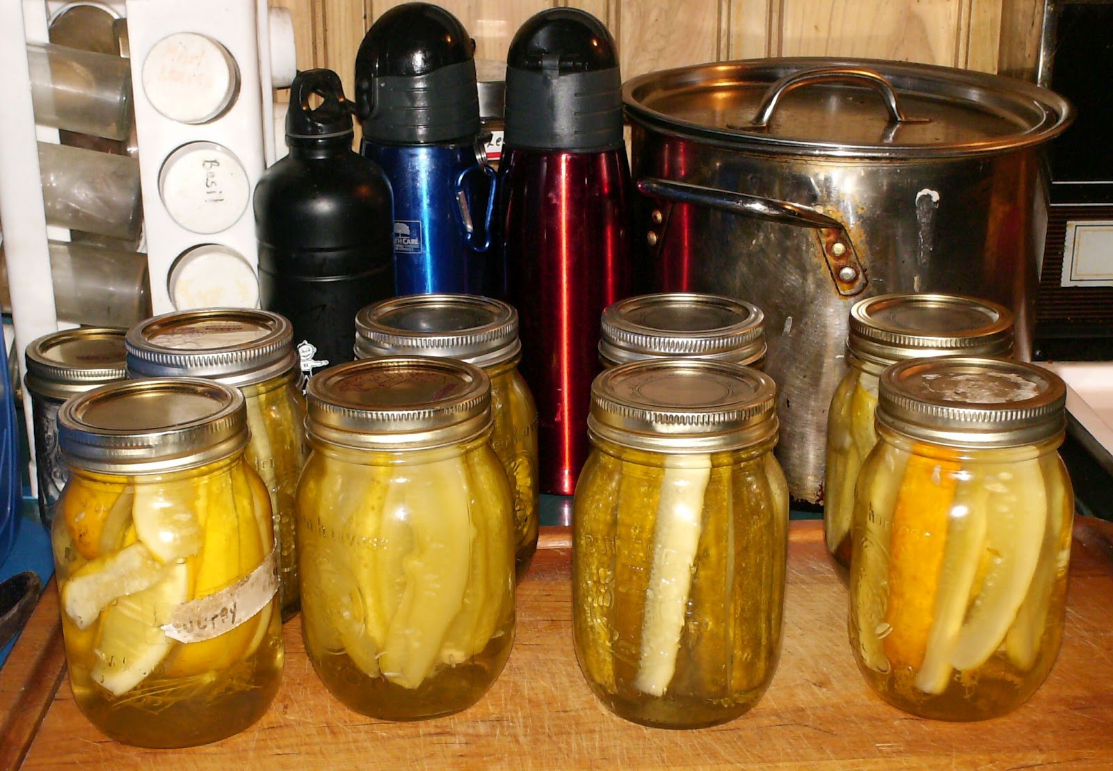 Crispy Chewy Crunchy Chevy's Icicle Pickles