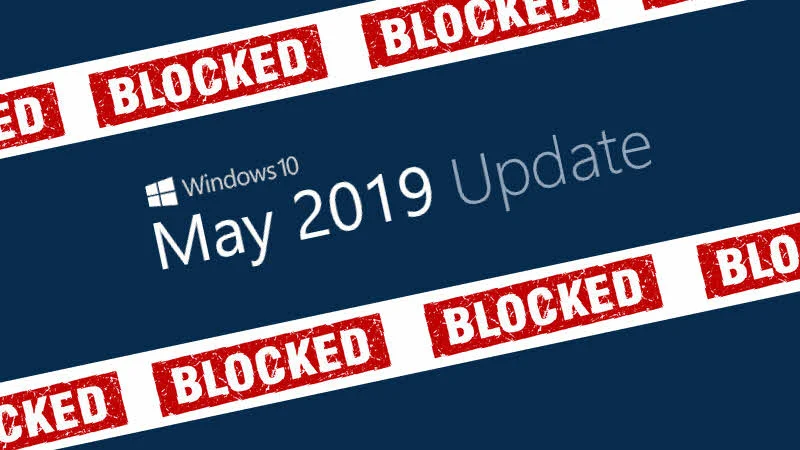 Windows 10 May 2019 Update won't install if an external USB device or SD memory card is attached