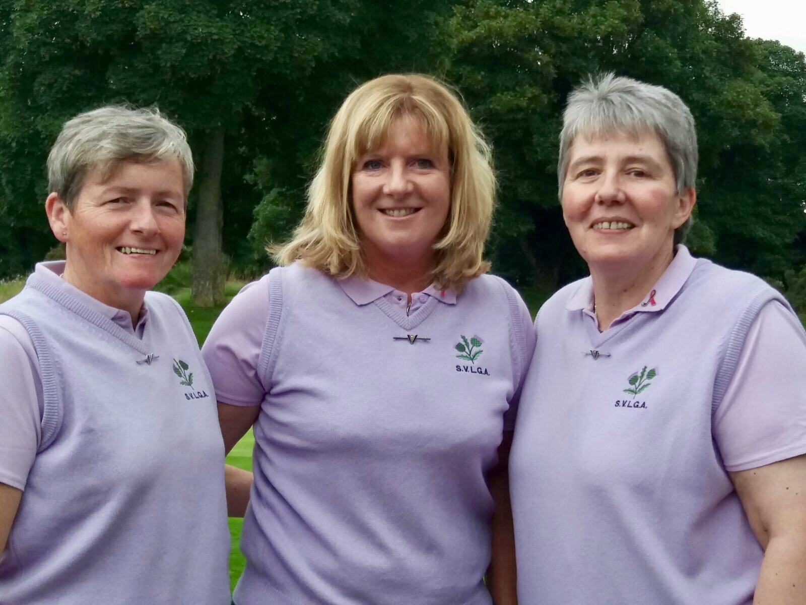 Scottish Veteran Ladies' Golf Association. GOOD LUCK TO THE SCOTTISH