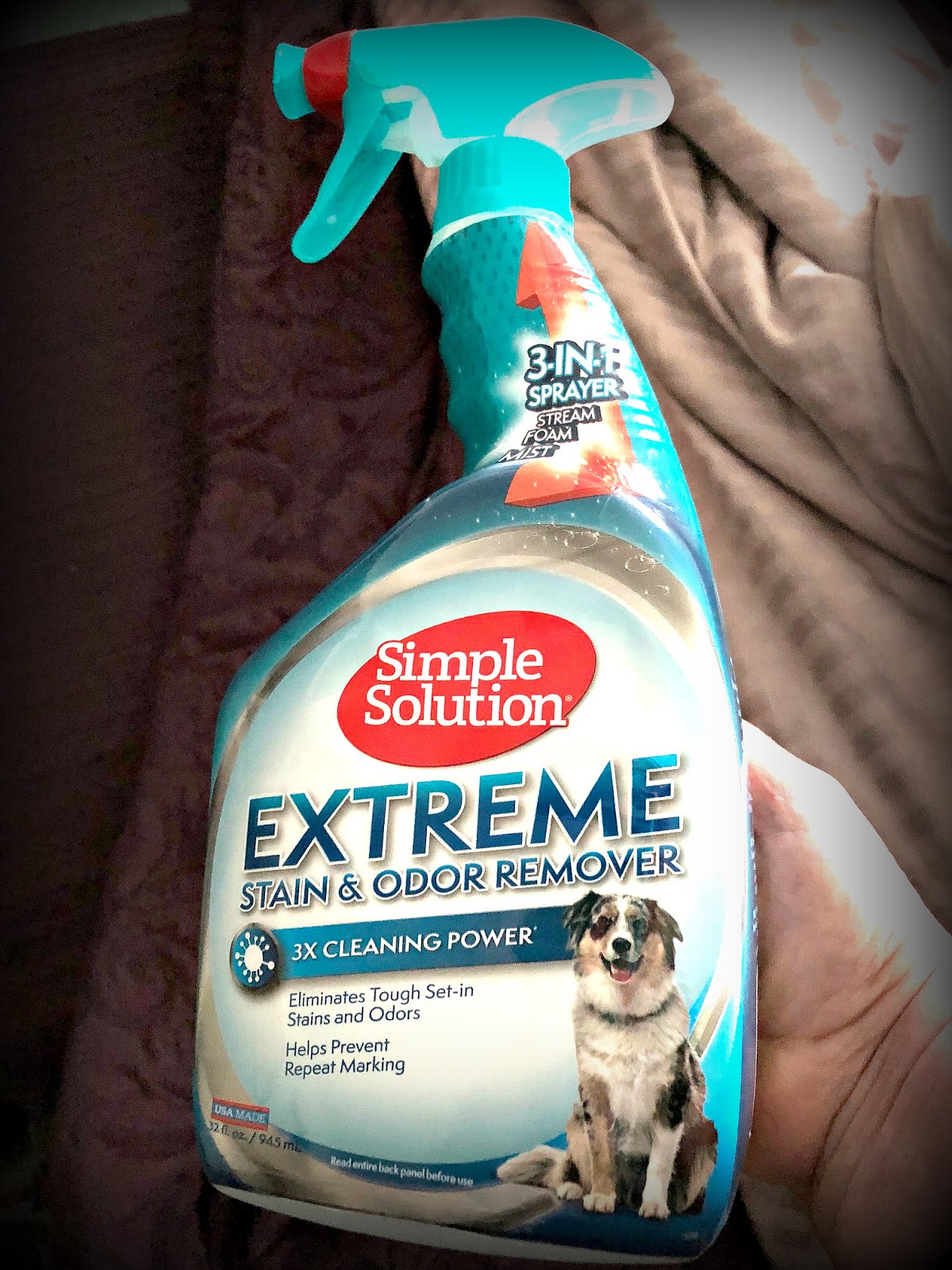 simple solution extreme stain & odour