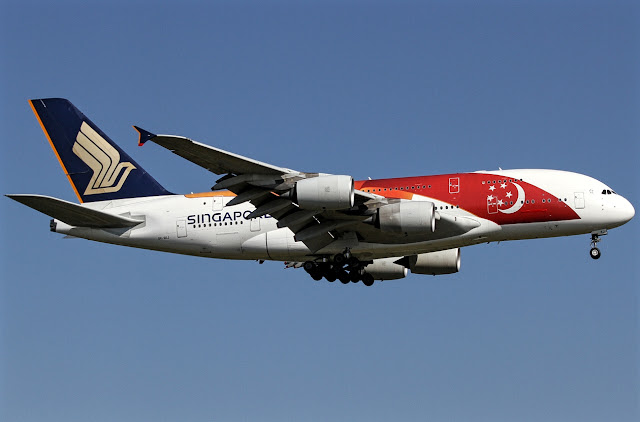 Airbus A380-800 Singapore Special Livery