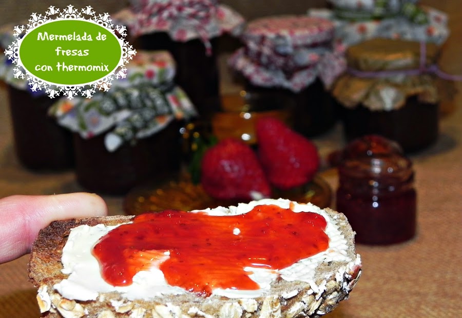 MERMELADA DE FRESAS CON THERMOMIX