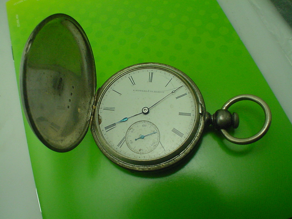 Timebuilder American Horologist Early E. Howard Pocket Watch From 1869.