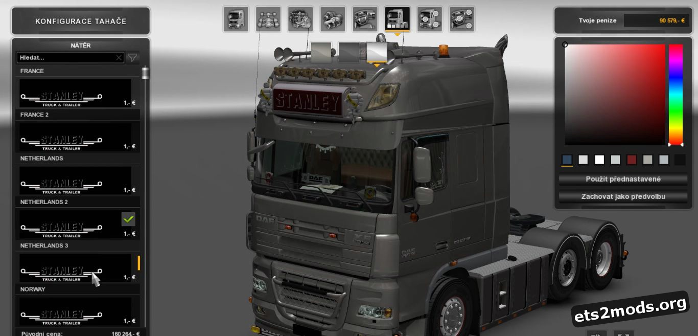 Stanley Truck – DAF XF 105 version 1.5 Stanley Truck – DAF XF 105 version 1.5