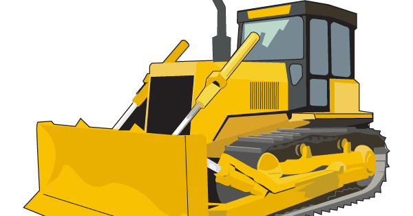 bulldozer cartoon png