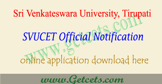 Svu Academic Calendar 2023 Svucet 2022 Application Form, Svu Pgcet Apply Online Last Date