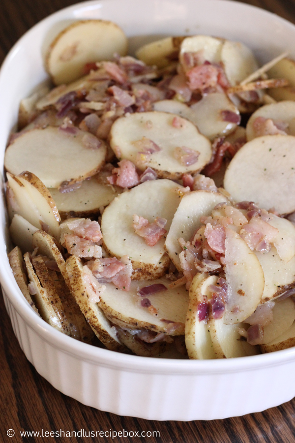 Leesh & Lu's Recipe Box Dutch OvenStyle Potatoes {in the Conventional