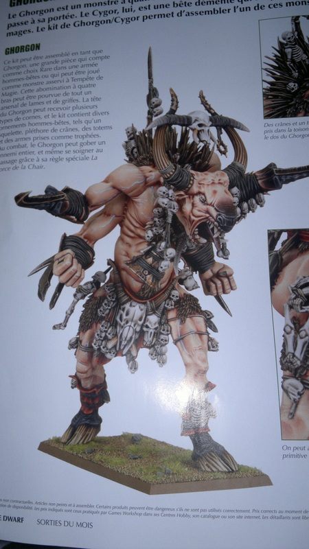 Official GW Ghorgon painted model photo