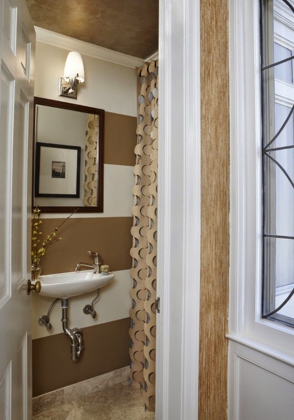 Ideas for small bathrooms – the square skillfully exploit