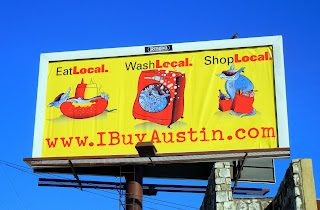 Billboard advertising Austin