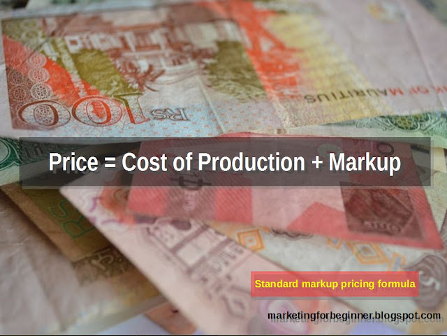 standard markup pricing formula