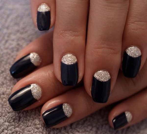 Some "In Trend" Half Moon Nail Art Ideas To Try Some "In Trend" Half Moon Nail Art Ideas To Try