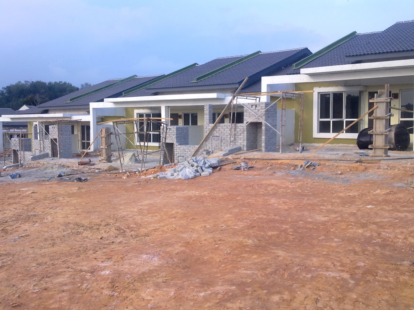 Menara Kehidupan Taman Desa Sri Qaseh 22 11 2012 Pemandangan Pembinaan Sepanjang Awal November