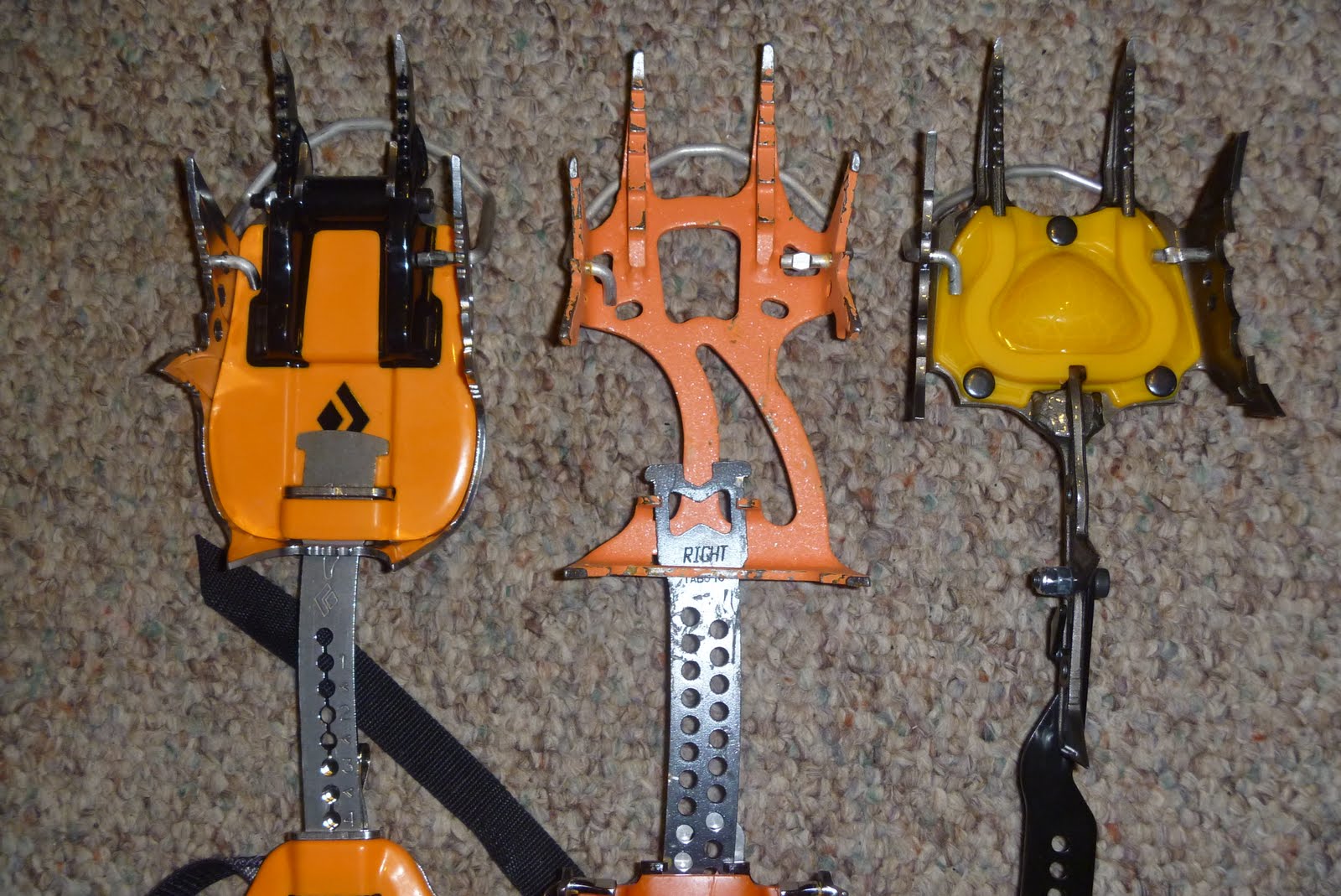 Cold Thistle Vertical front point crampons?