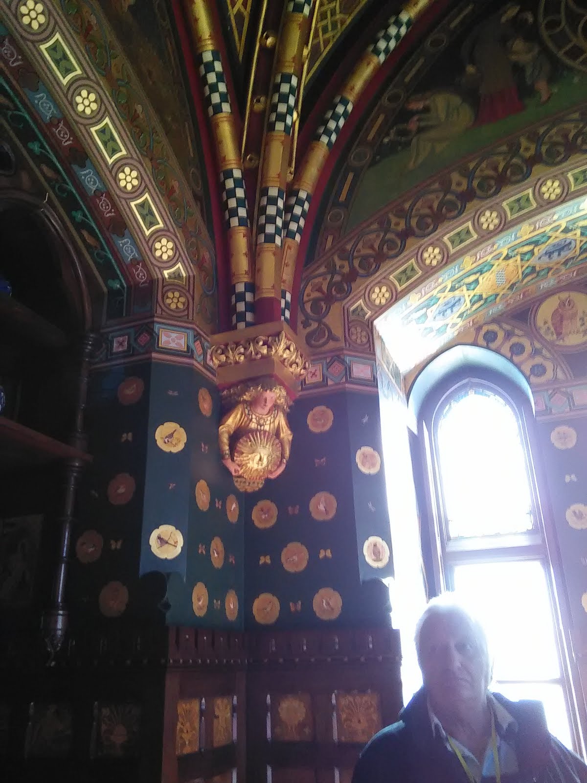 Cardiff Castle Wales Winter Smoking Room