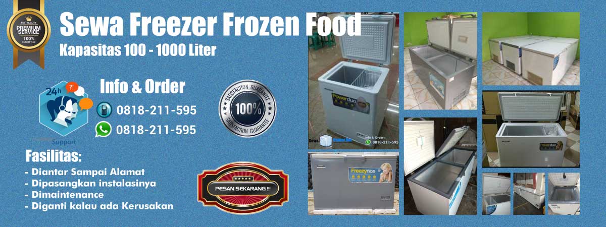 Sewa Freezer Frozen Food di Bangsal Mojokerto