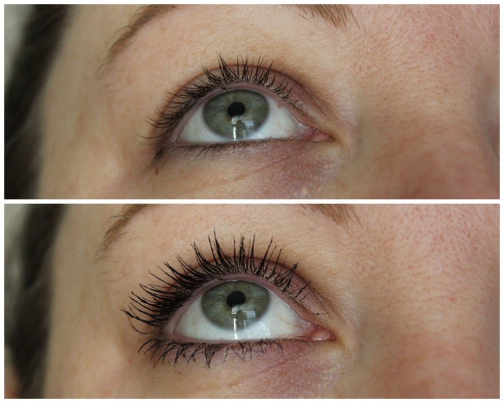 Tarte Lights, Camera, Flashes mascara review, before & after photos