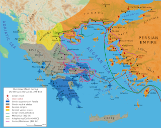 Greece-Persia Map