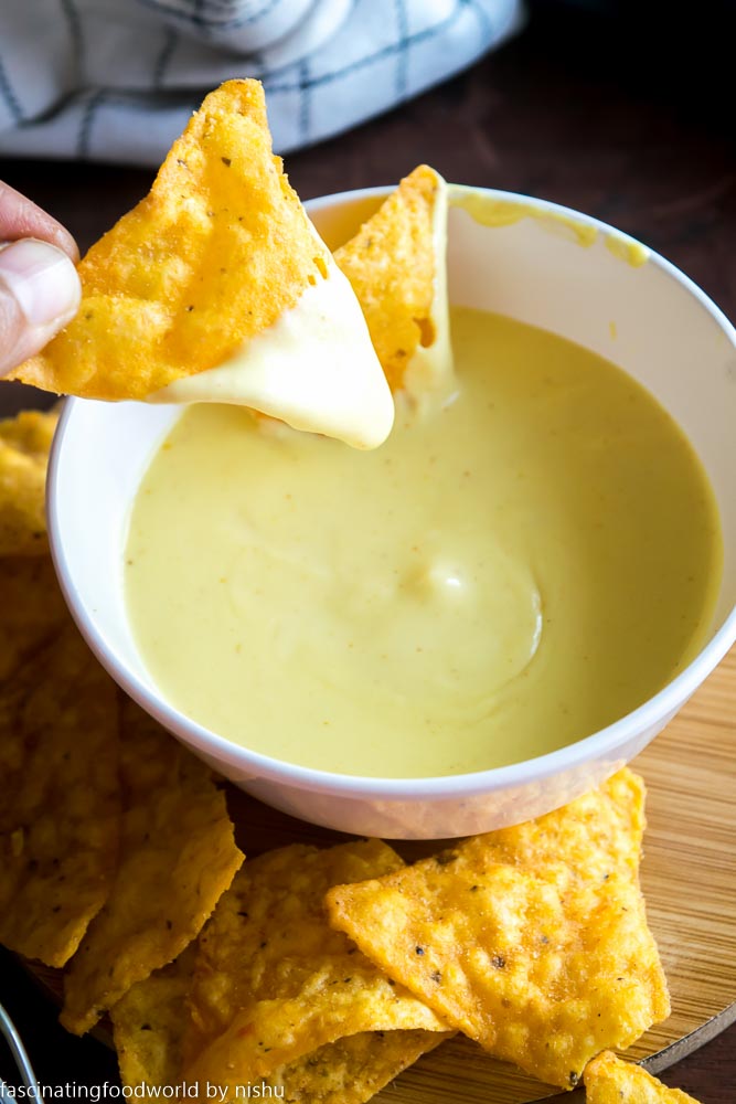 Fascinatingfoodworld 10 Minute Nacho Cheese Sauce