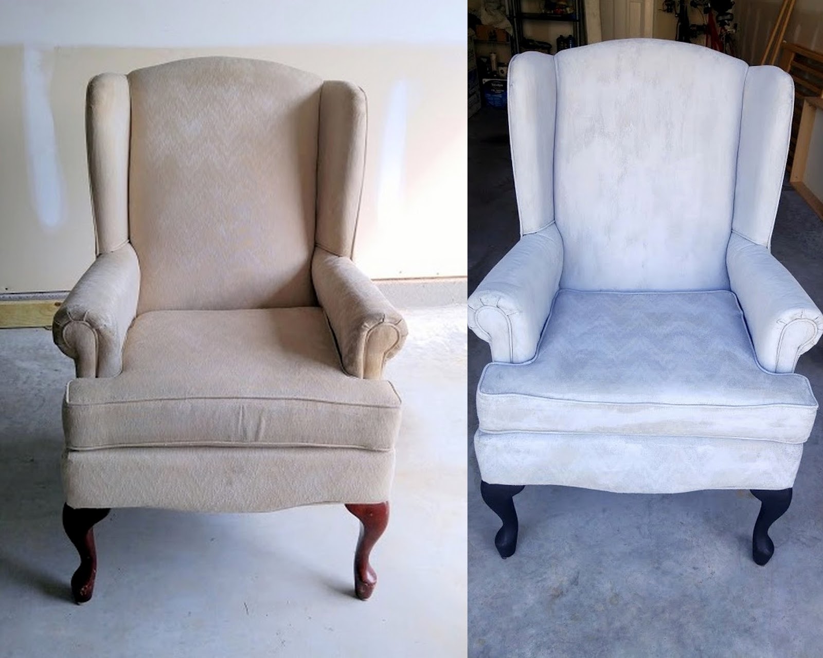 DoLeeNoted Painting an upholstered chair