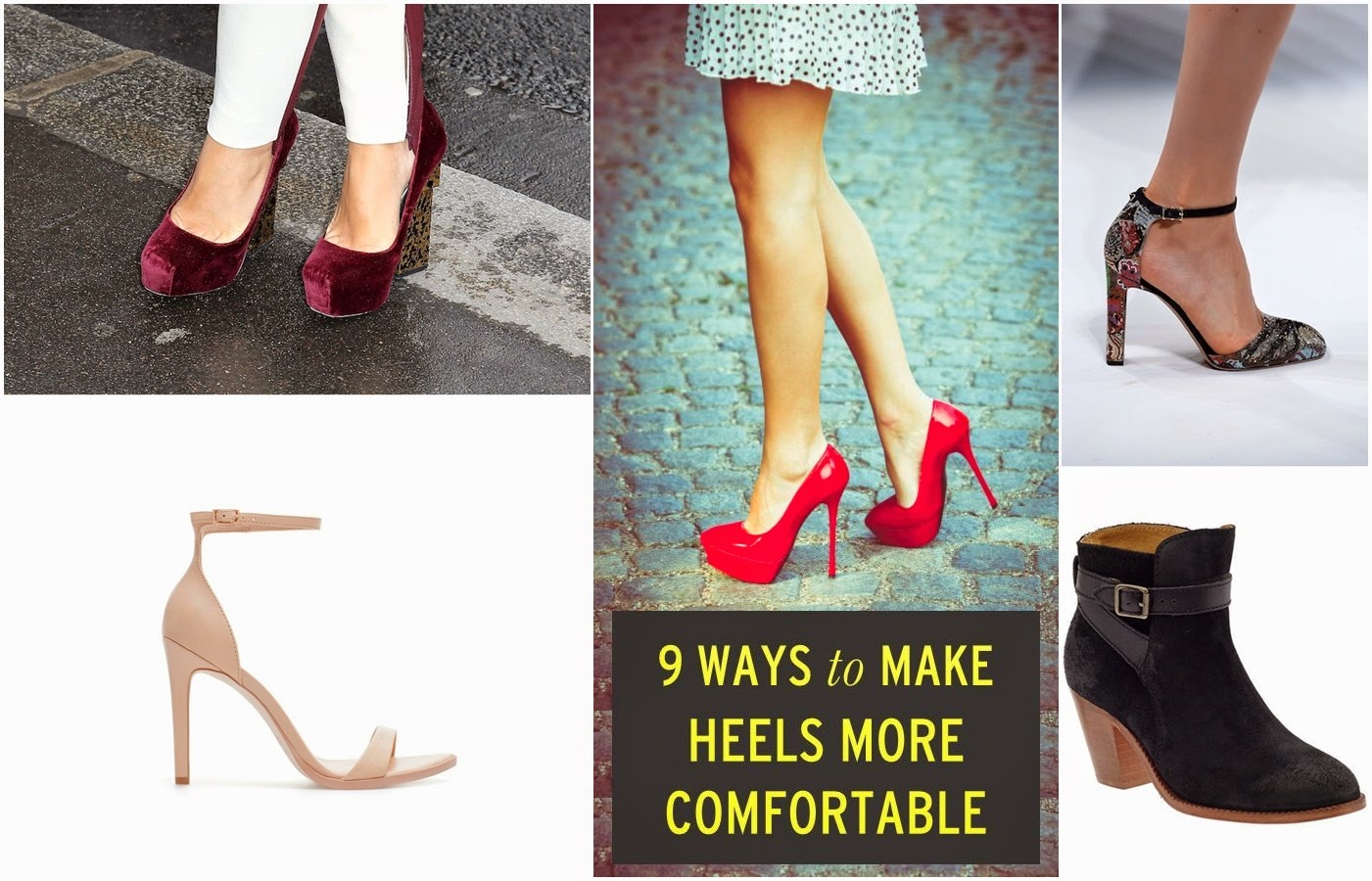 8 Ways to Make High Heel Shoes Comfortable - DIY Craft Projects