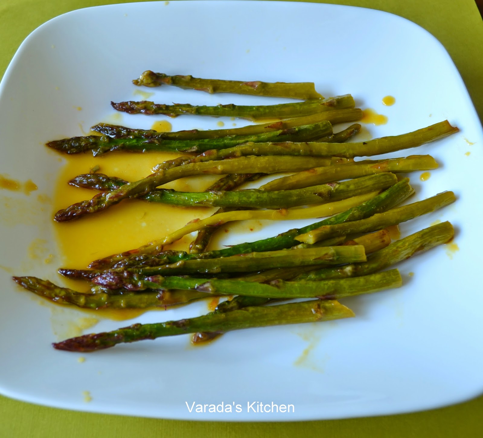 Asparagus in Orange Juice