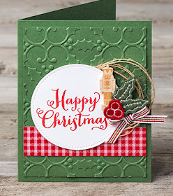 Stampin' Up! Oh, What Fun Happy Christmas Card