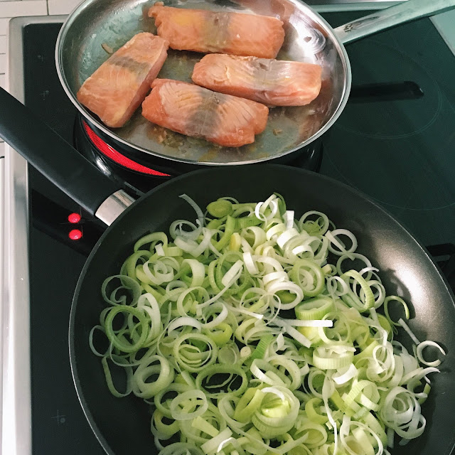 Cooking Salmon