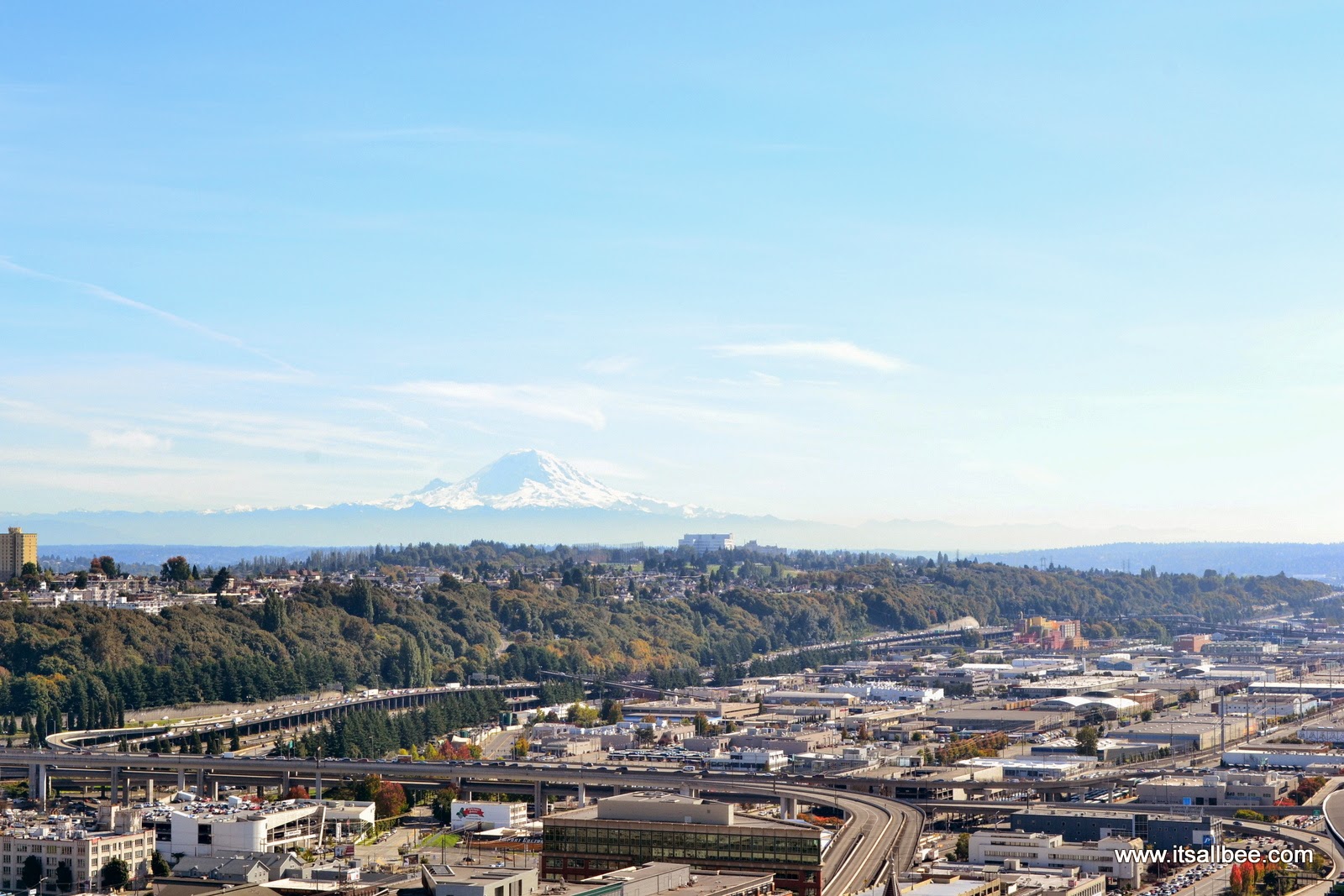 Mount Rainier Views From Smith Tower