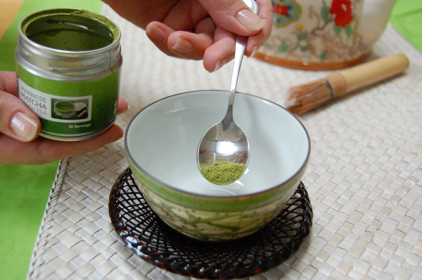 Fiona's Japanese Cooking MATCHA Japanese Green Powder Tea