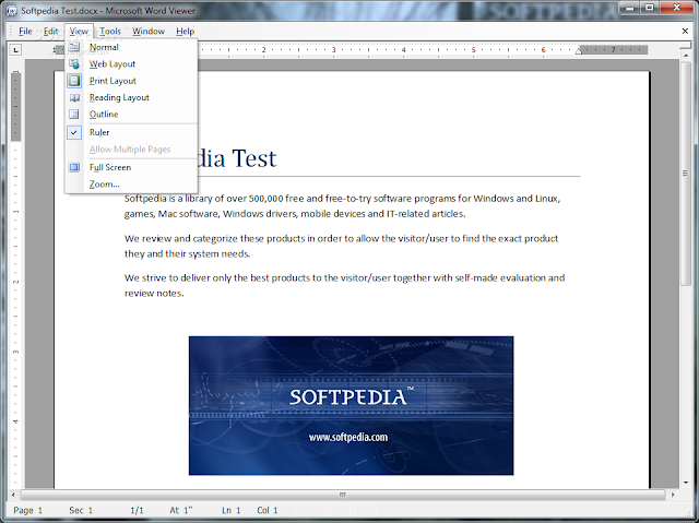 تحميل برنامج فتح ملفات وورد للكمبيوتر مجانا Microsoft Office Word Viewer 11