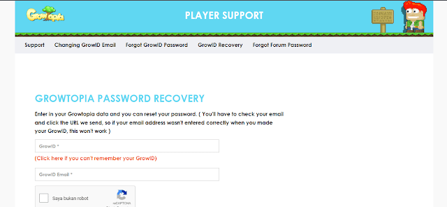 Cara ganti password growtopia tanpa email Cara mengganti password akun growtopia