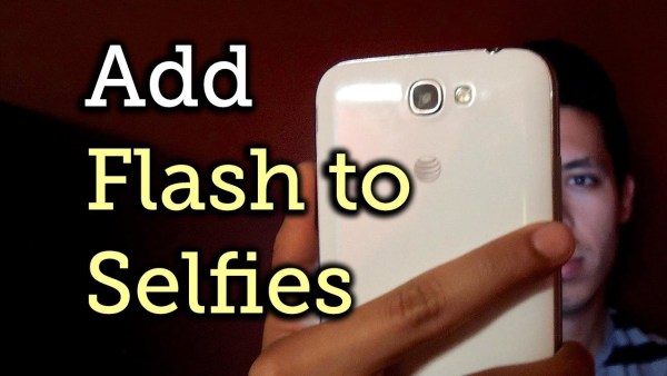 How to add front facing flash to your smartphone 