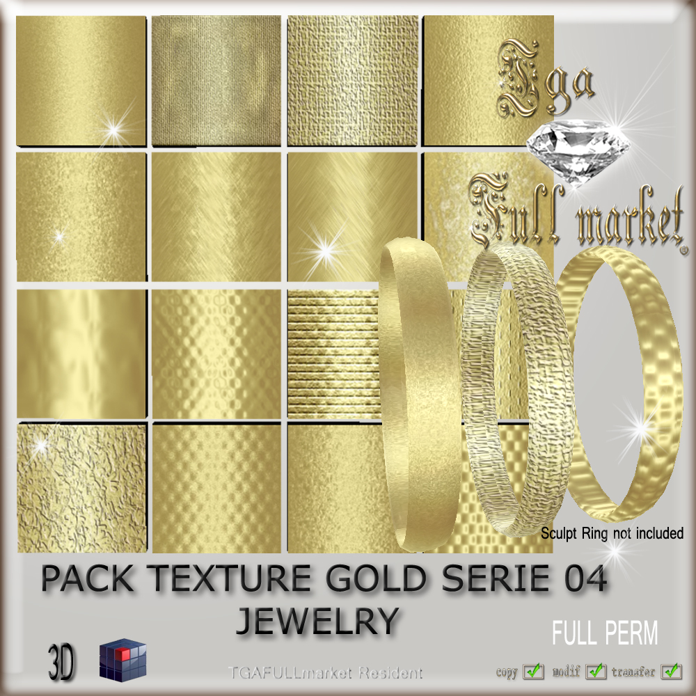 * SCULPT JEWELRY and MORE *: Pack Textures Jewelry